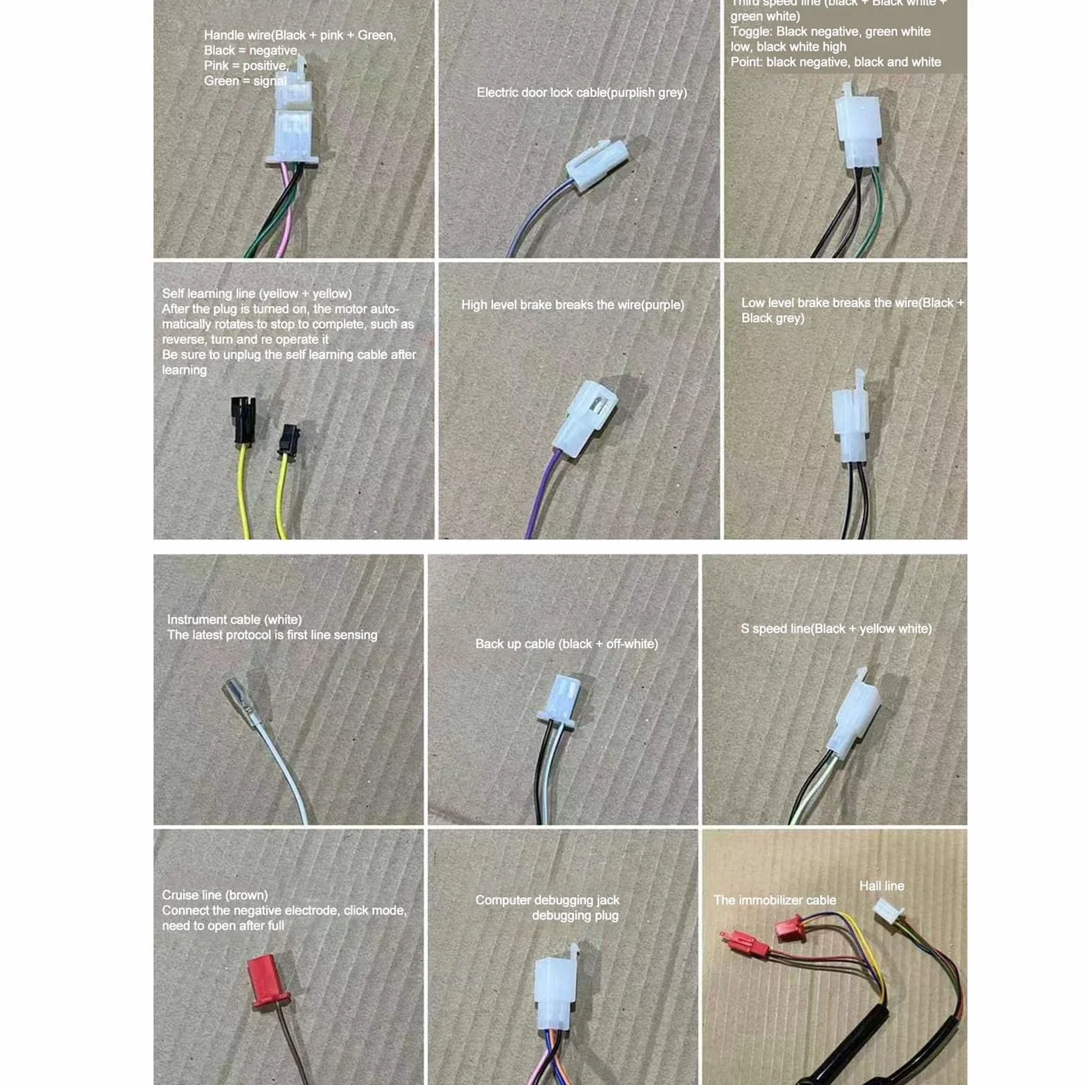 Bezszczotkowy Silnik Prądu Stałego Kontroler Sinusoidalny Samouczący się Elektryczny Regulator Prędkości dla QSMotor 1500W Elektryczny Motocykl Skuter