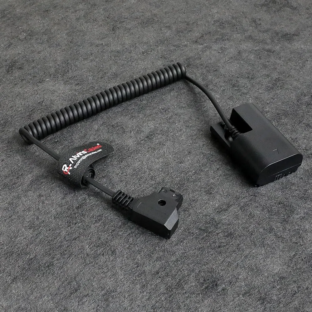 Alvin's Cables D-TAP do LP-E6P Dummy Battery Power Arrotoch kabel do aparatu Canon EOS R5 Mark LL/ R5 / R6 Mark LL / R6 / R7 /R