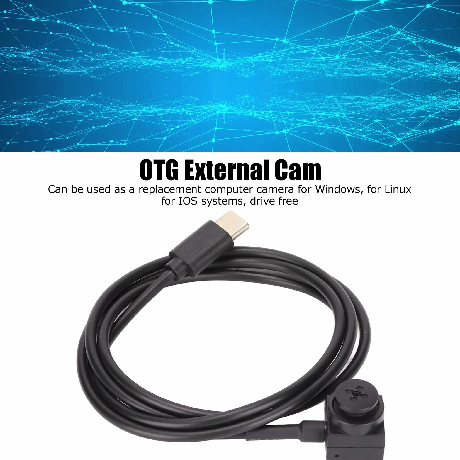 Mini Kamera Zewnętrzna USB C 1080P OTG dla Android