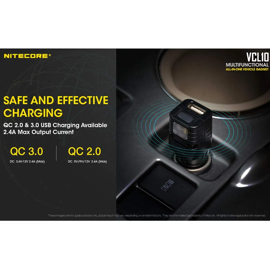 Nitecore VCL10 - gadżet All in ONE
