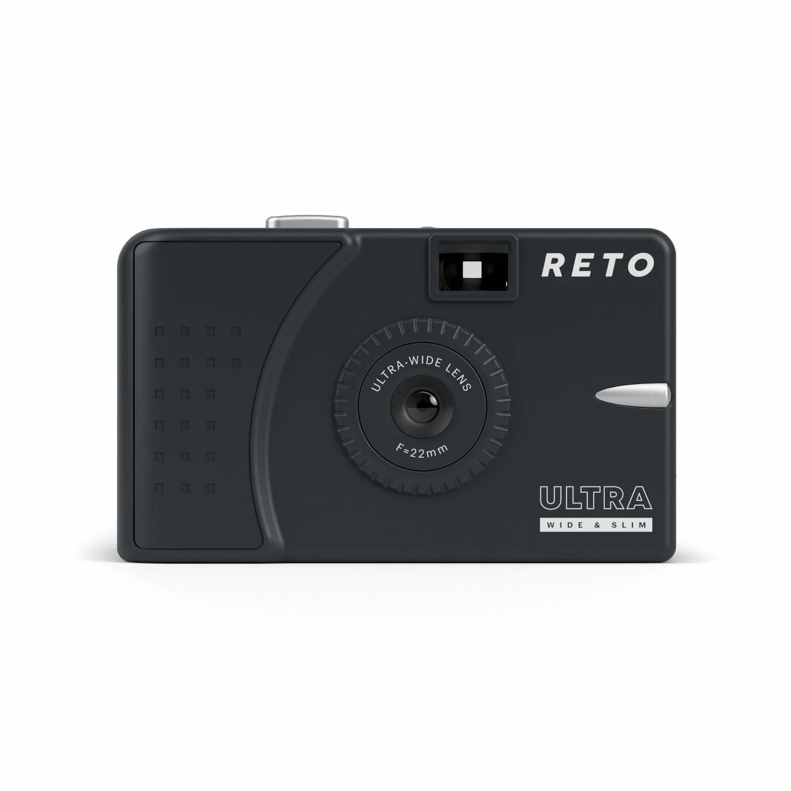 RETO Ultra Wide i Slim 35 mm kamera filmowa wielokrotnego użytku obiektyw szerokokątny 22 mm ciemnoszary
