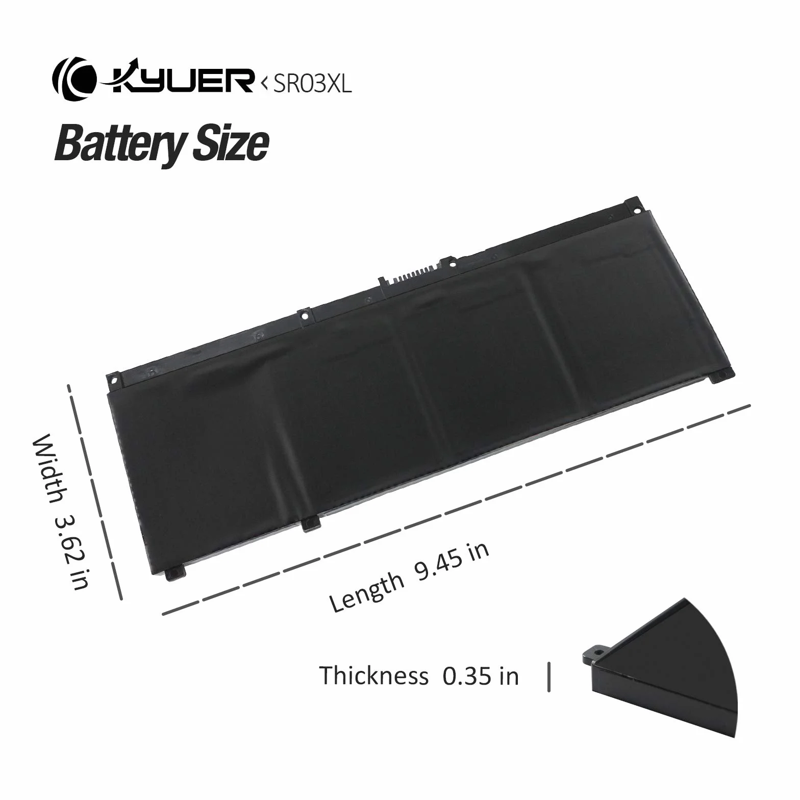Bateria do HP Pavilion 15-CX0000 15T-CX0000 17-CD0000 ZBook 15v G5 SR03XL TPN-Q194