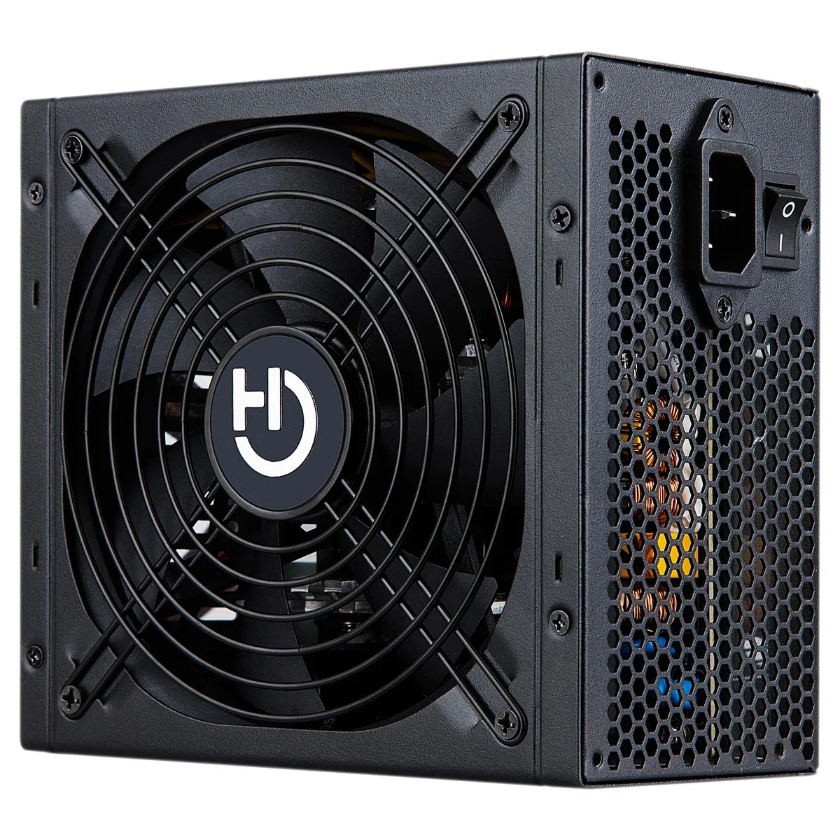 Hiditec | Zasilacz do komputera BZ650w | Zasilacz do PC Gamer Box | Cichy PC | do laptopów i komputerów stacjonarnych | Format ATX | 80 Plus brąz