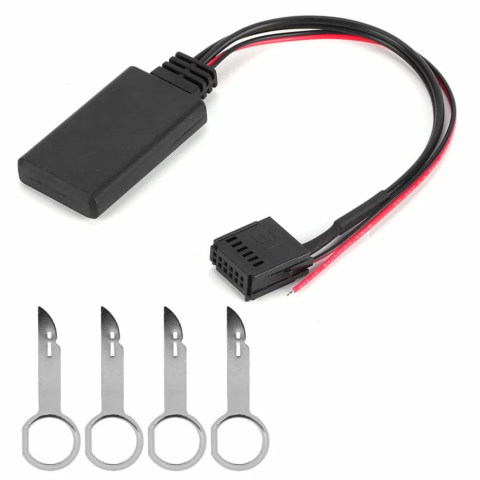 Samochodowy Moduł Bluetooth Kabel AUX-IN Bezprzewodowy Adapter o Pasuje do Focus/Mondeo/ 6000 CD