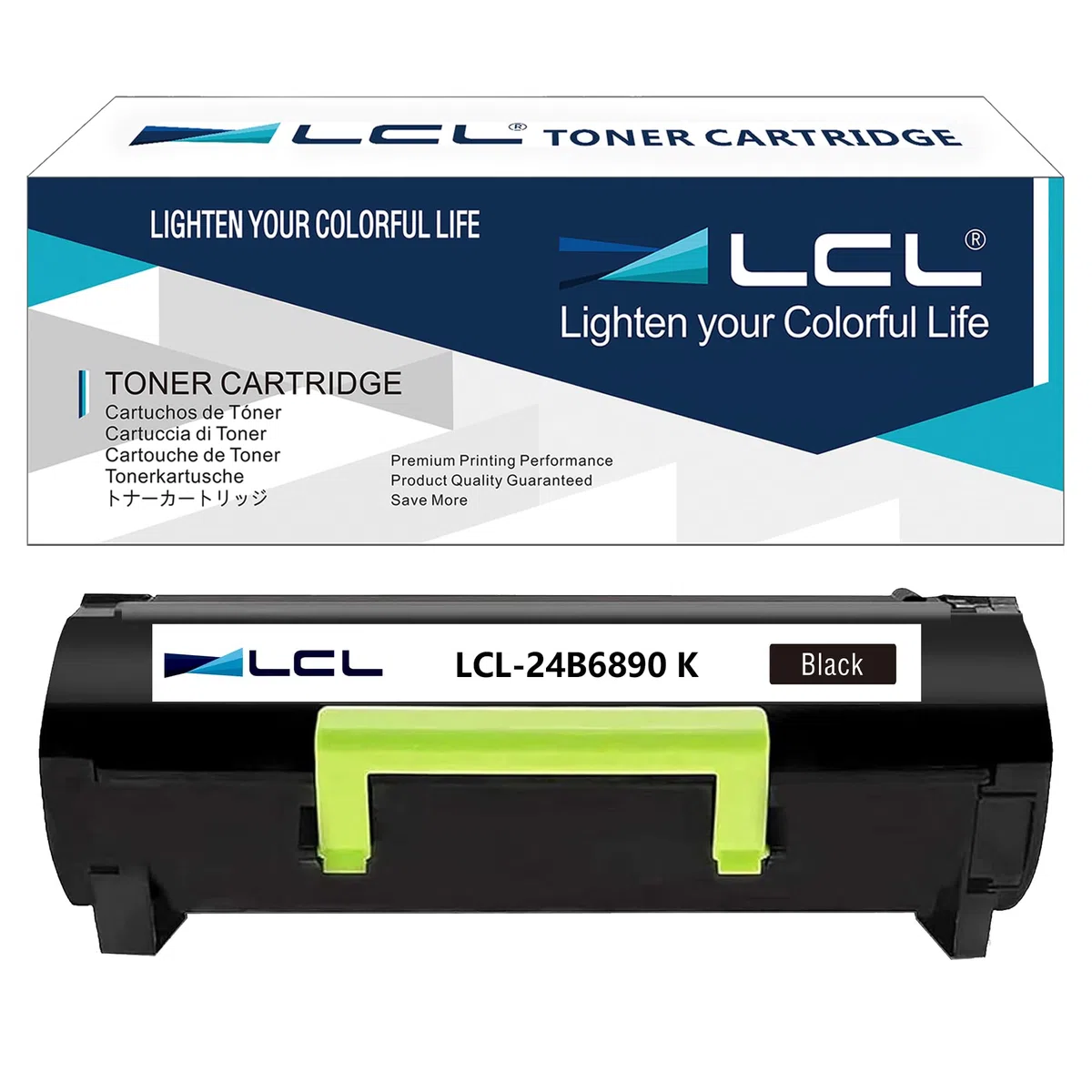 LCL Kompatybilny toner 24B6890, zamiennik do Lexmark M3250 XM3250 XM3250i (1 czarny)