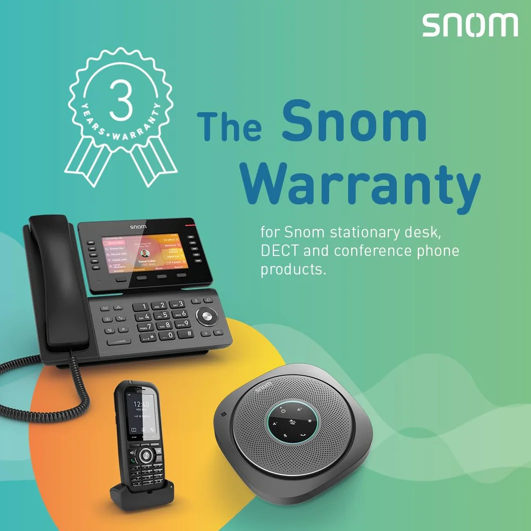 Snom D785N telefon IP, telefon stołowy SIP, kolorowy wyświetlacz TFT 4,3" 480 x 272 pikseli, 12 tożsamości SIP, przełącznik haka czujnika, USB, 48 kluczy do samodzielnego zapisywania (12 fizycznych), czarny, 000459