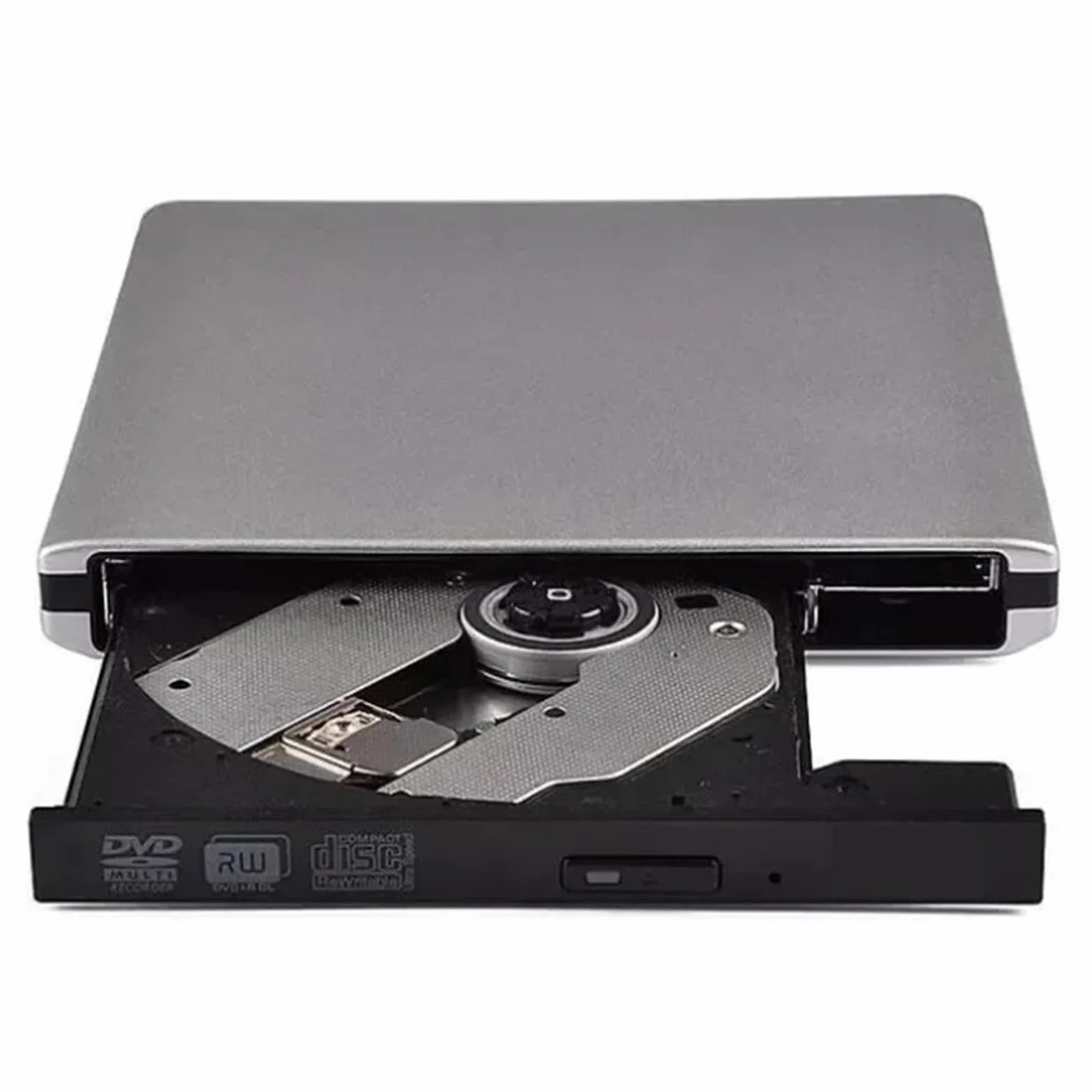 Nagrywarka Blu-Ray UHD 4K USB3.0 Zewnętrzna Nagrywarka Optyczna DVD RE/ROM Odtwarzacze Blu-Ray 3D Writer Reader Kompaktowy łatwy W UżYciu(Red)