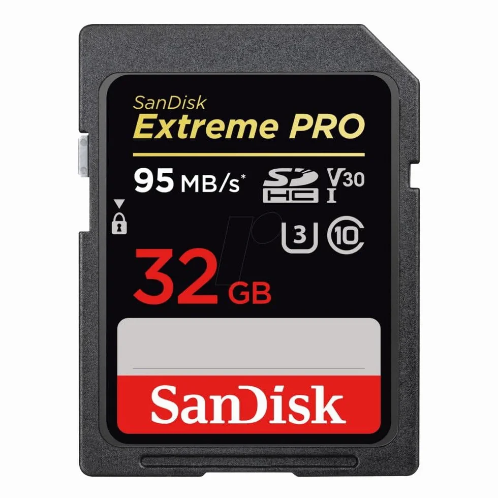 Sandisk Extreme Pro SDSDXXG-032G-GN4IN, Karta Pamięci, 32 GB, Szary