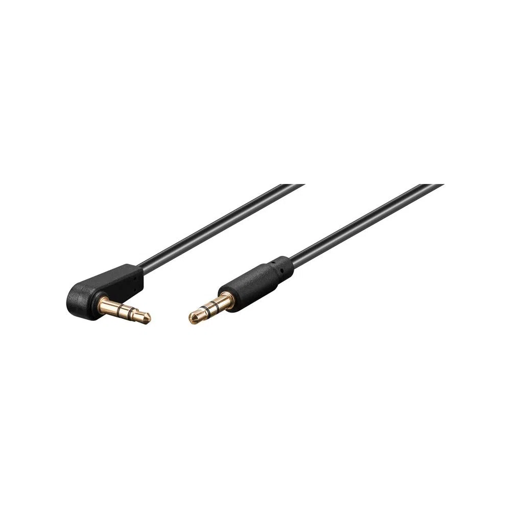 goobay Kabel jack 67784, Superslim 1,5 m, czarny