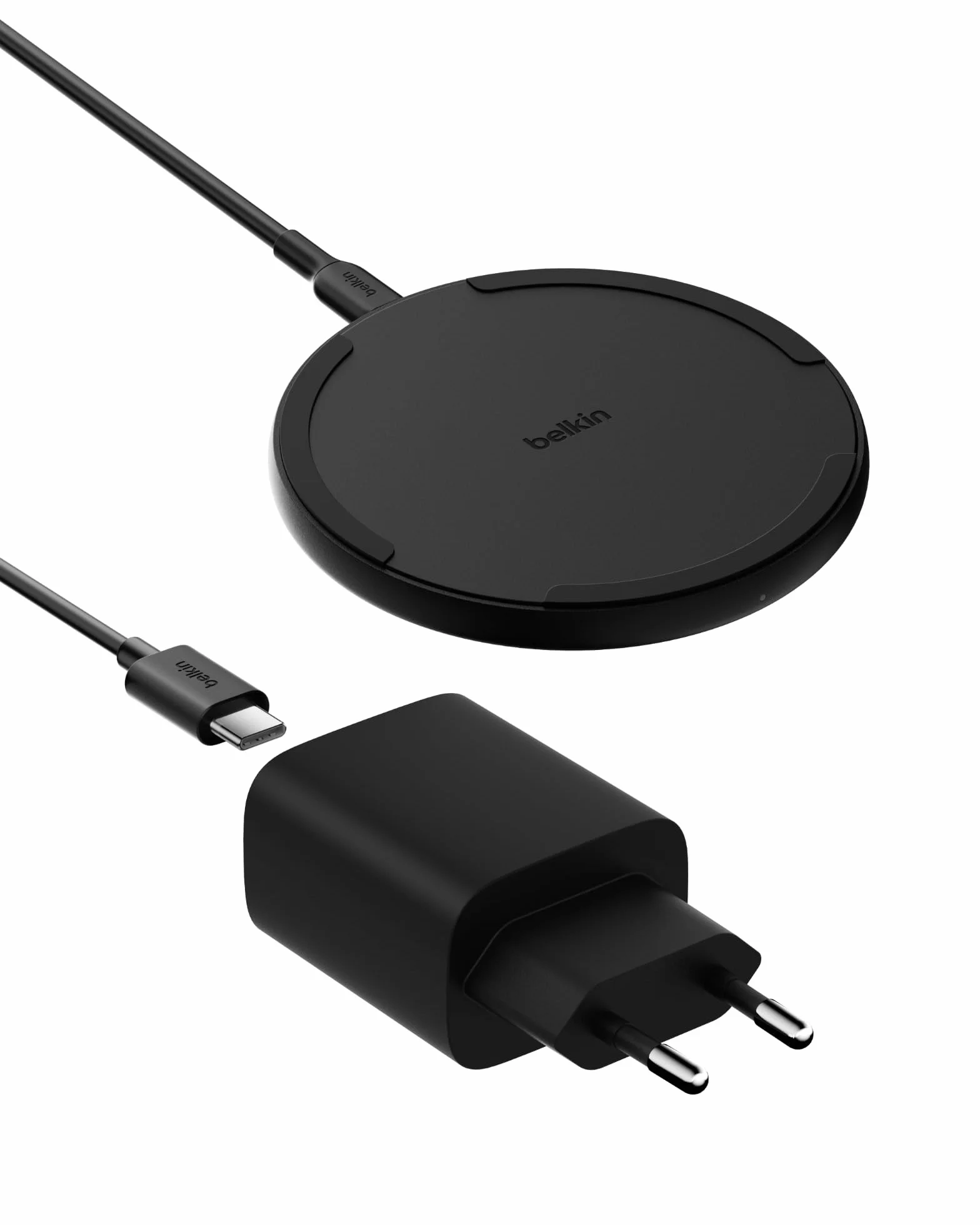 Belkin Bezprzewodowa Podkładka Ładująca 15W Qi Czarna