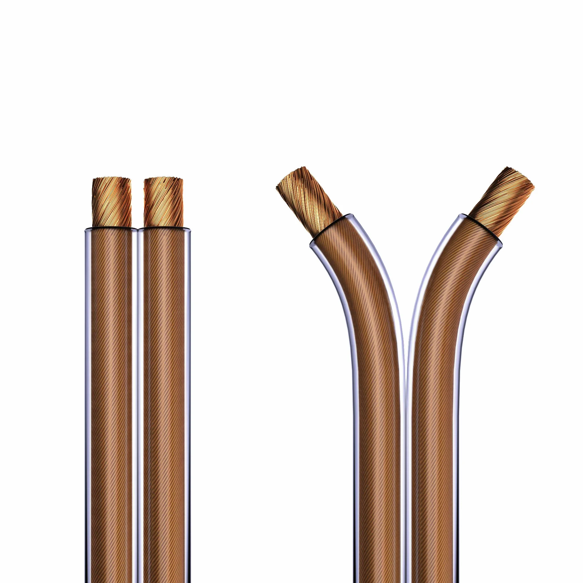 PureLink Kabel głośnikowy OFC 2 x 4,00 mm² 10,0 m, przezroczysty