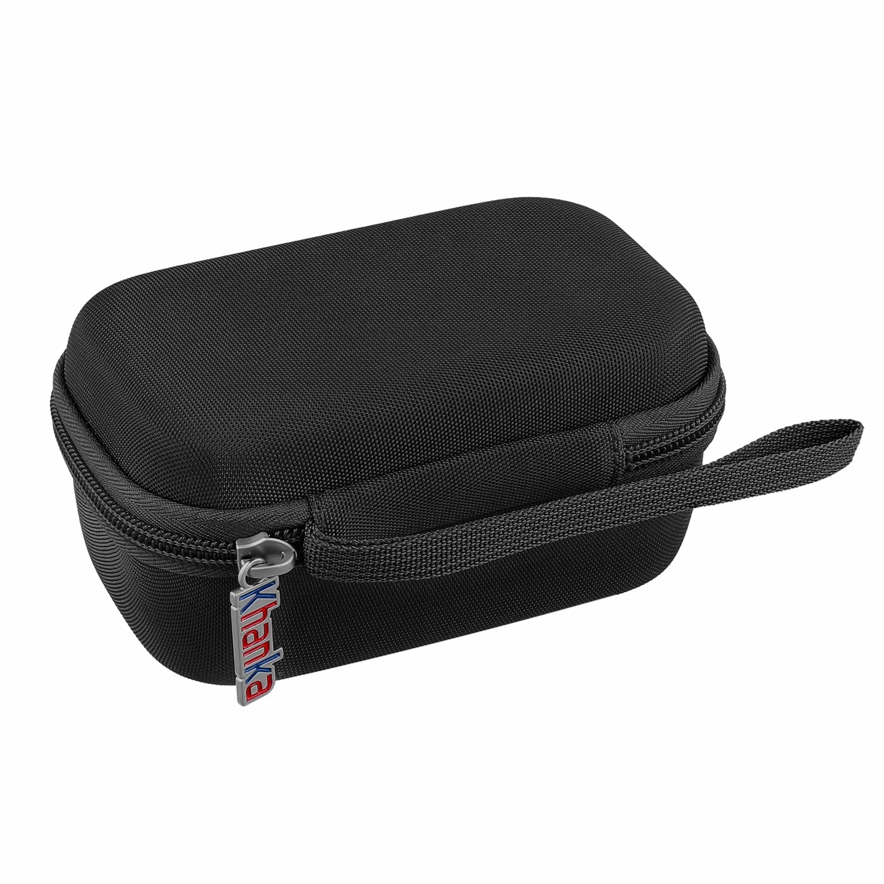 Khanka Twardy pokrowiec podróżny zamiennik do wodoszczelnego cyfrowego aparatu kompaktowego Pentax wg-1000, tylko etui., czarny, Podróże