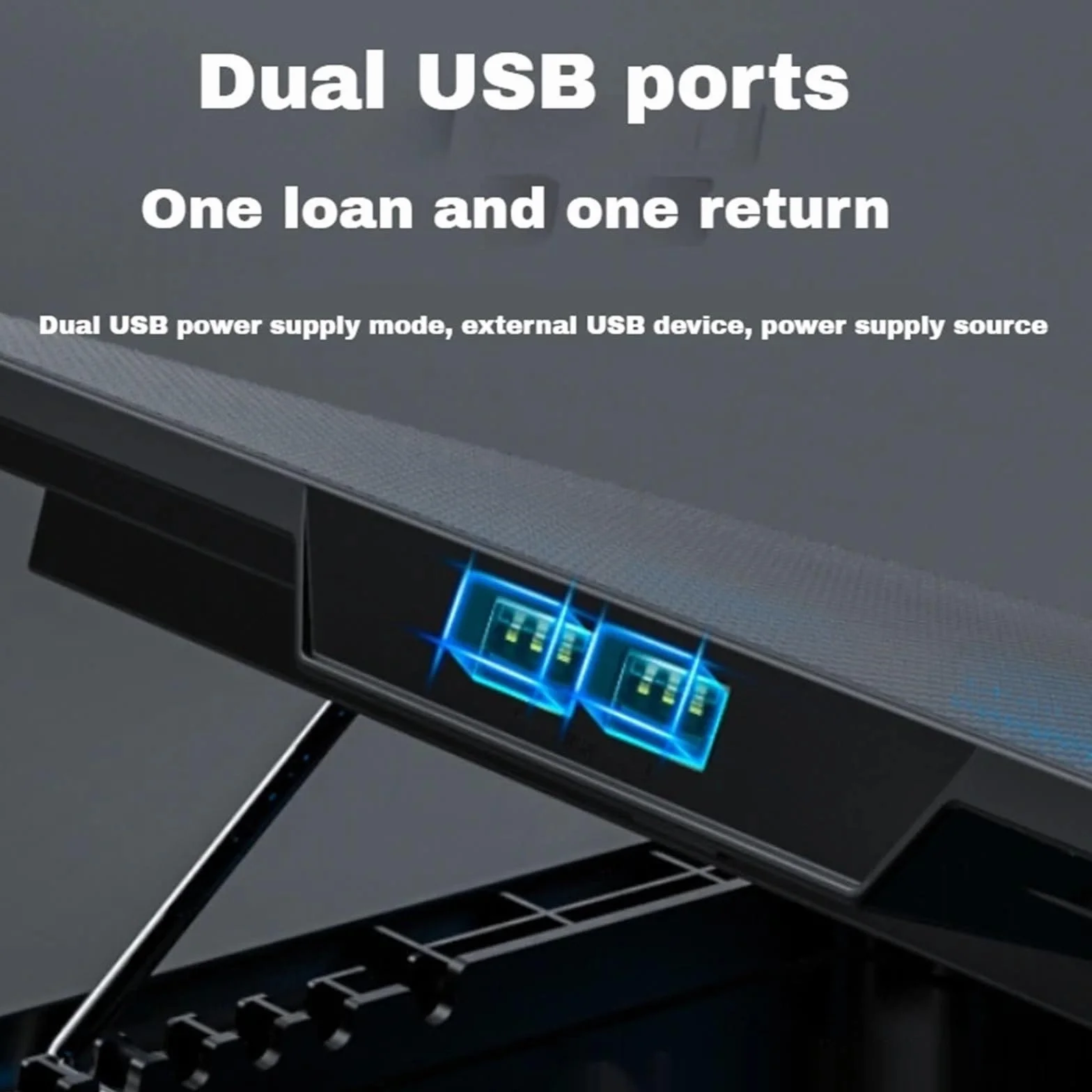 N15 Gaming Laptop Cooler 15 Wentylator Regulowana prędkość wiatru Regulacja wysokości Podkładka chłodząca do laptopa Podstawka pod laptopa Podkładka chłodząca pod laptopa(N15RGB)