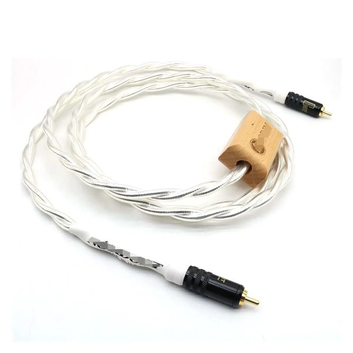 STRNG Cyfrowy koncentryczny kabel audio 75 omów z pozłacanym kablem wtykowym RCA cyfrowy kabel audio Rca kabel cyfrowy (rozmiar: 2 m)