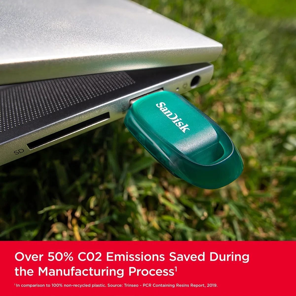 SanDisk Ultra Eco USB 3.2 pamięć flash 256 GB (prędkość odczytu do 100 MB/s, RescuePRO Deluxe, 5 lat)