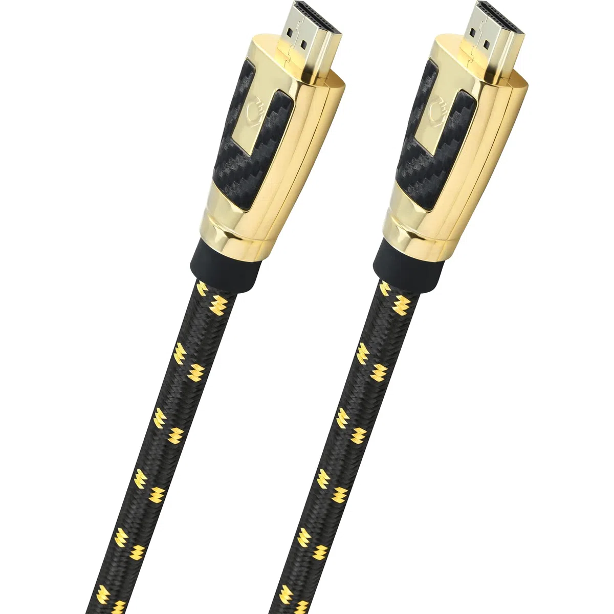 OEHLBACH Kabel Carb Connect Ultra High Speed HDMI 2.1-48 Gb/s, 8K/60Hz, 4K/120Hz, monokrystaliczna miedź HPOCC, styki pozłacane 24-karatowym złotem, 4-drożne ekranowanie, pełne metalowe złącze