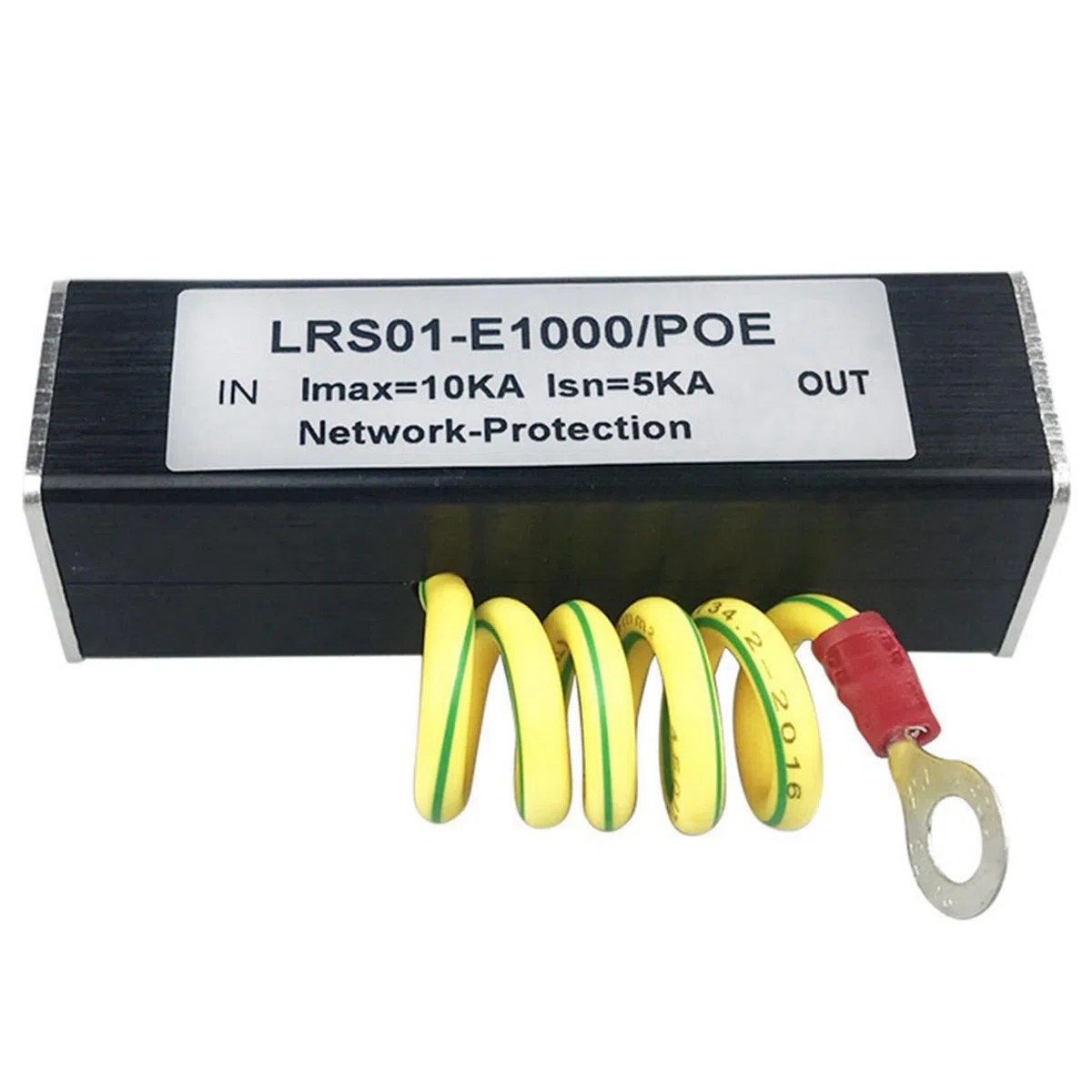 10X 100/1000M POE IP kamera sieciowa przełącznik POE RJ45 i POE ochrona przeciwprzepięciowa urządzenie ochronne SPD 1000M