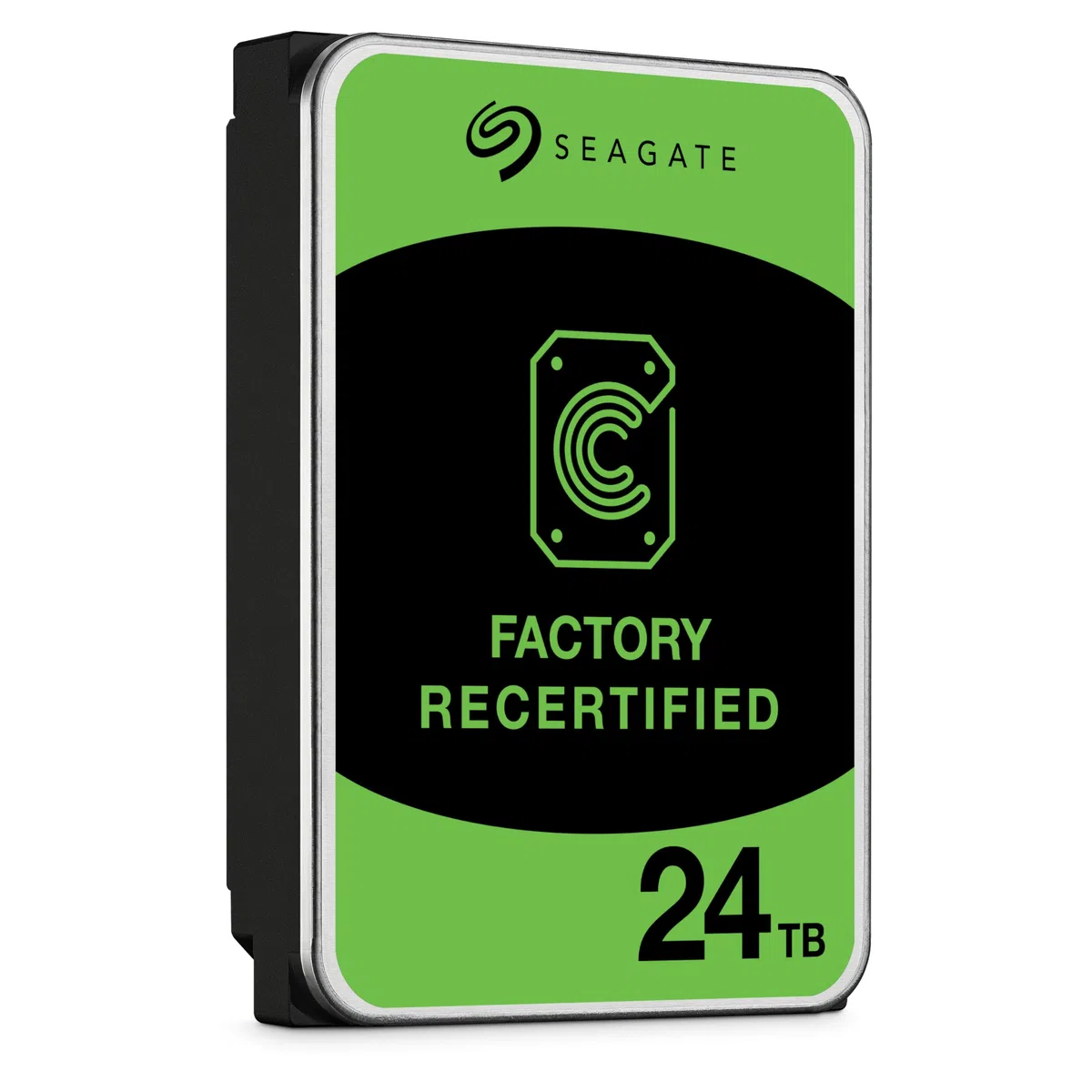 Seagate Exos 24TB dysk twardy do serwera wewnętrznego ST24000NM000C 3,5 cala HDD SATA 6 Gb/s 7200RPM 512 MB (fabryczny recertified)