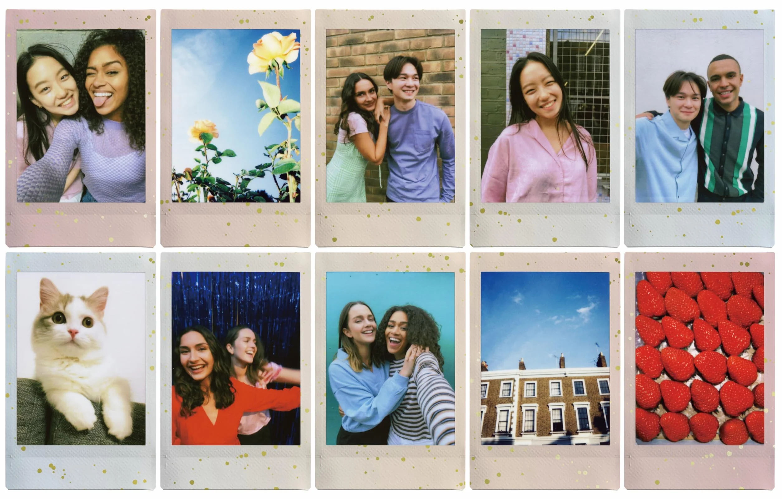 instax Natychmiastowe Wydruki w Formacie Karty Kredytowej, 10, ISO800