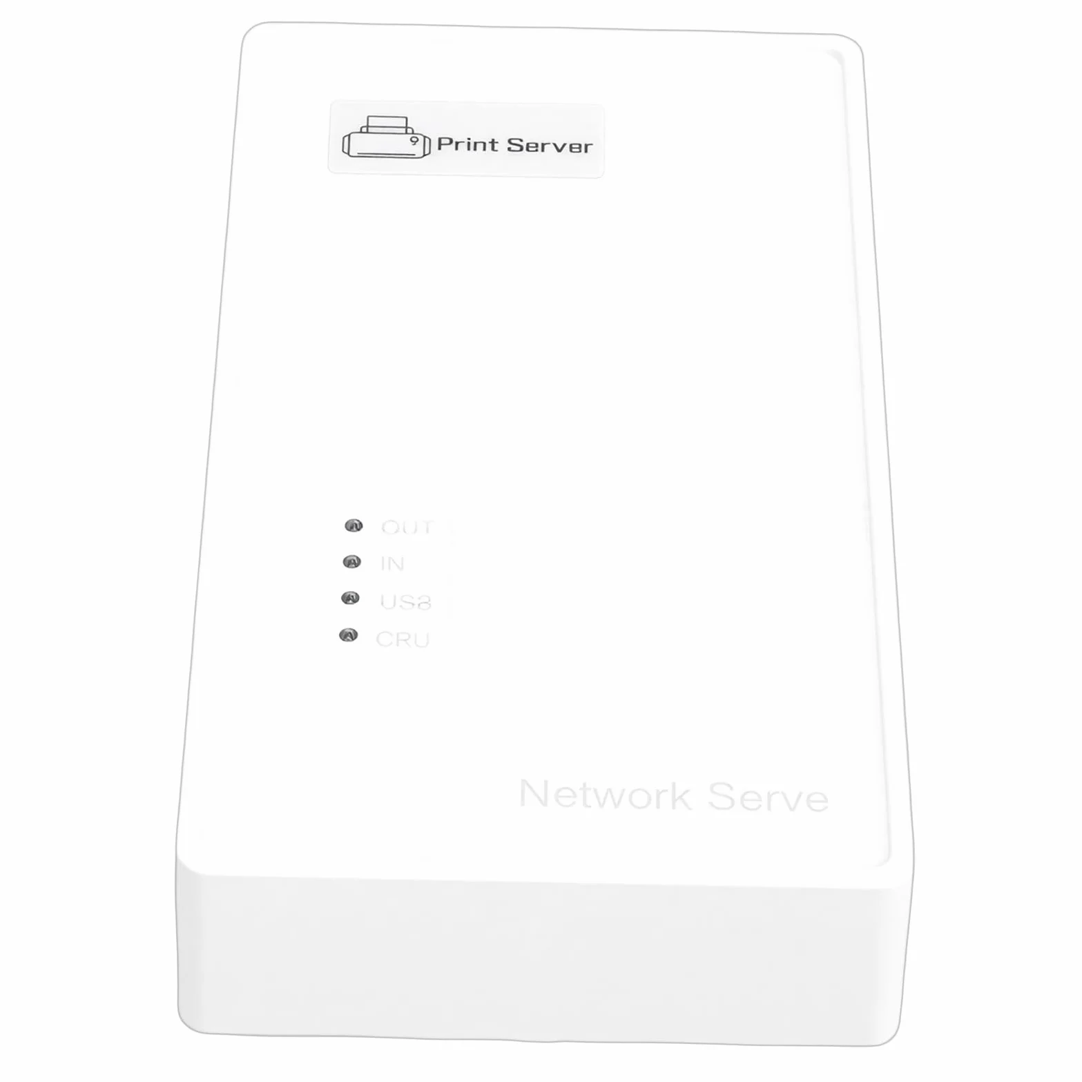 Bezprzewodowy Serwer Druku, Urządzenie Udostępniające drukarkę USB WiFi z kartą sieciową 2,4 GHz do Udostępniania Drukarek w Biurze domowym. Obsługa Portu Ethernet USB