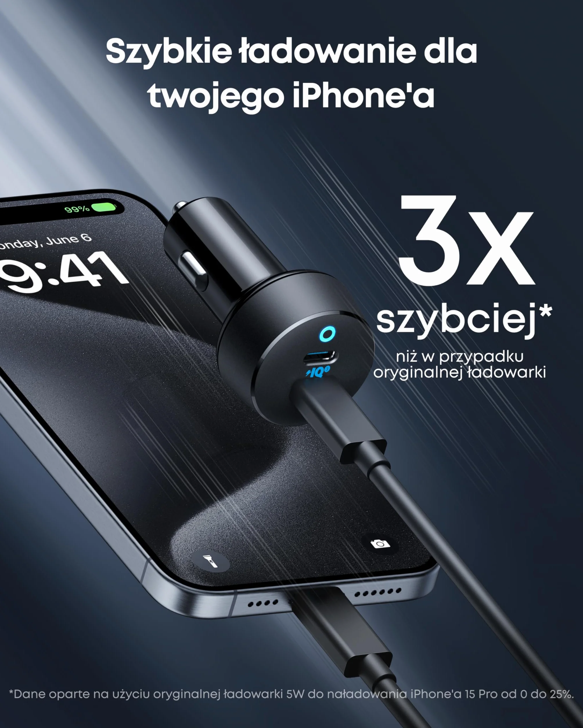 Anker PowerDrive III Duo USB-C car charger, 40W 2-port PowerIQ 3.0 charger, power delivery for iPhone 15/15 Plus/15 Pro/15 Pro Max, Galaxy S10/S9, Pixel, iPad/iPad Mini and more