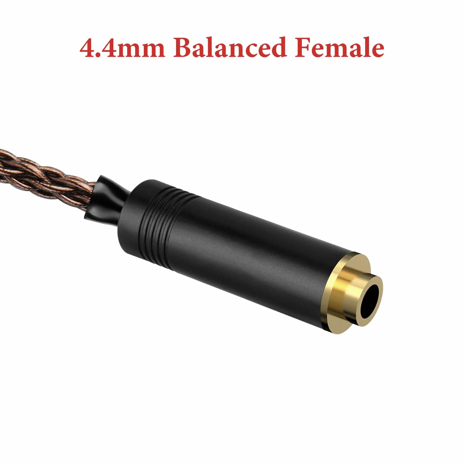 GEEKRIA Apollo 4,4 mm zbalansowany kabel przedłużacz męski na żeński 1,5 m do słuchawkowego HiFi
