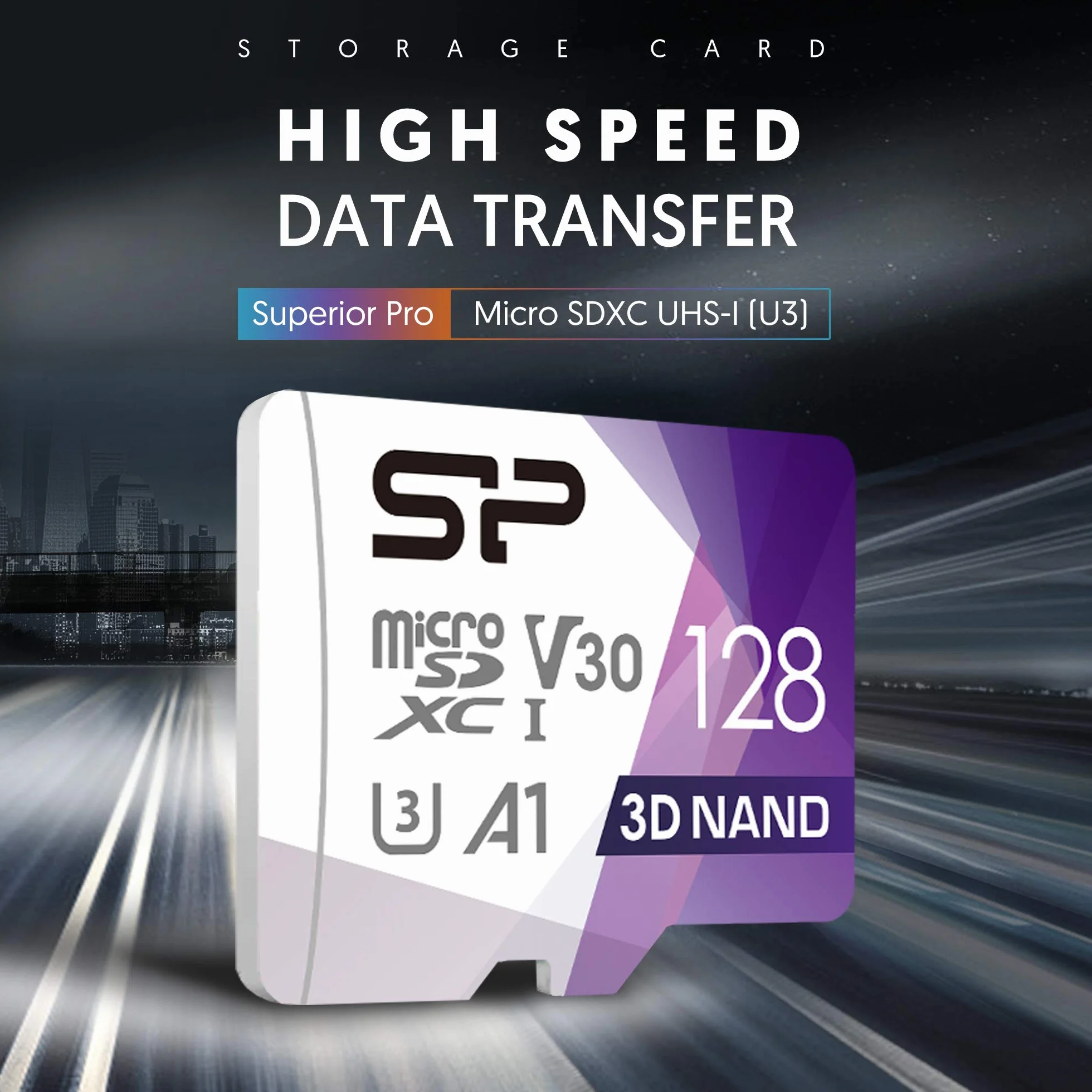 Silicon Power Superior Pro Micro SDXC 128 GB UHS-I U3 V30 A1 100/80MB/s