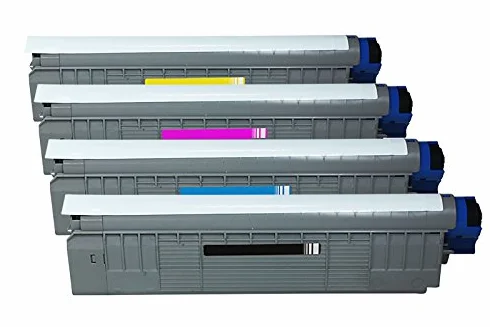 Rebuilt do Oki C 8600 Series - C8600 / 43487709-43487711 - Toner zestaw ekonomiczny czarny, cyjan, magenta, żółty - na ok. 4 x 6000 stron (5% pokrycia)