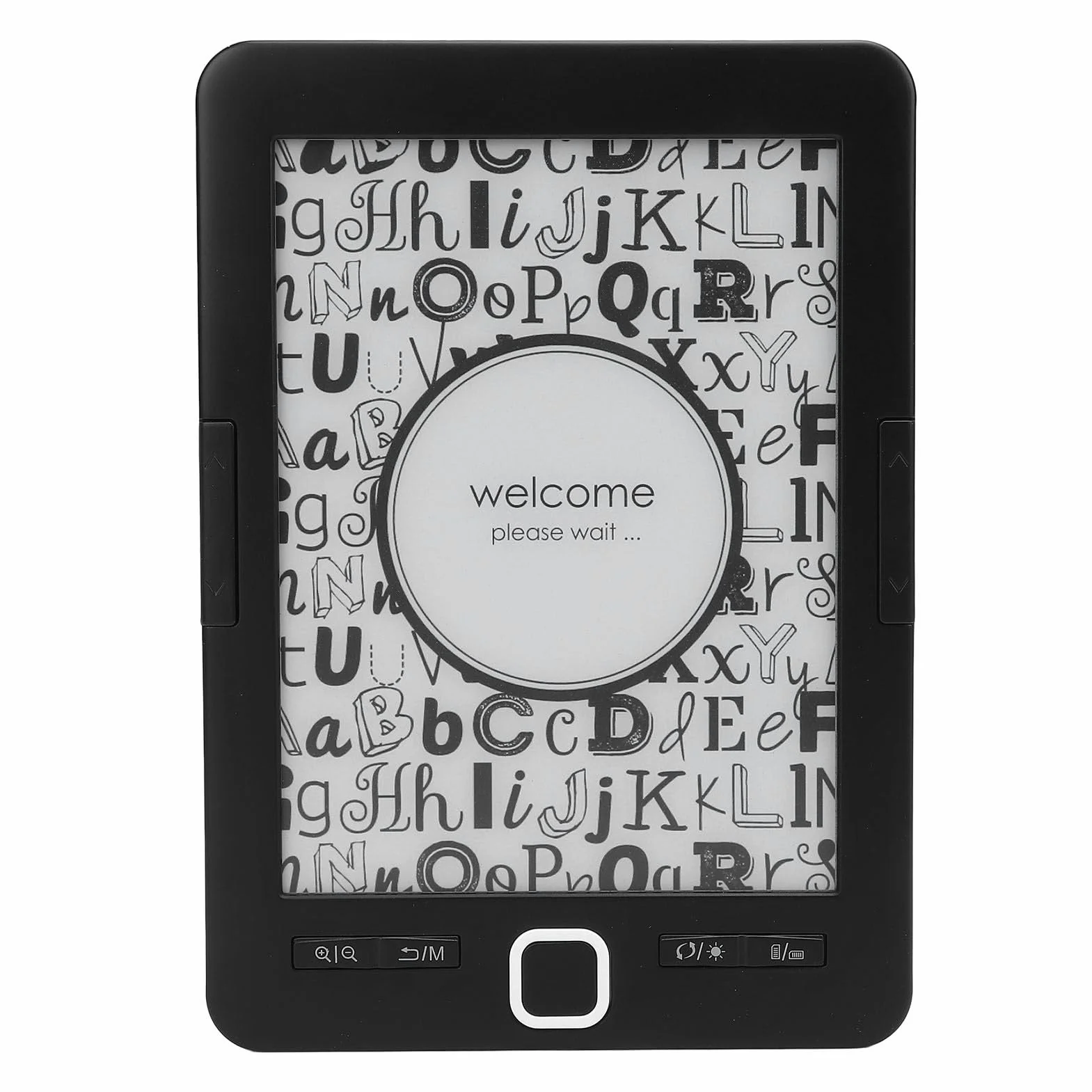 6-calowy Czytnik E-booków, Kompaktowy i Lekki Czytnik E-booków, Elektryczny Czytnik Książek z pamięcią 8G, Czytnik Książek z Ekranem Atramentowym o Regulowanej Jasności do