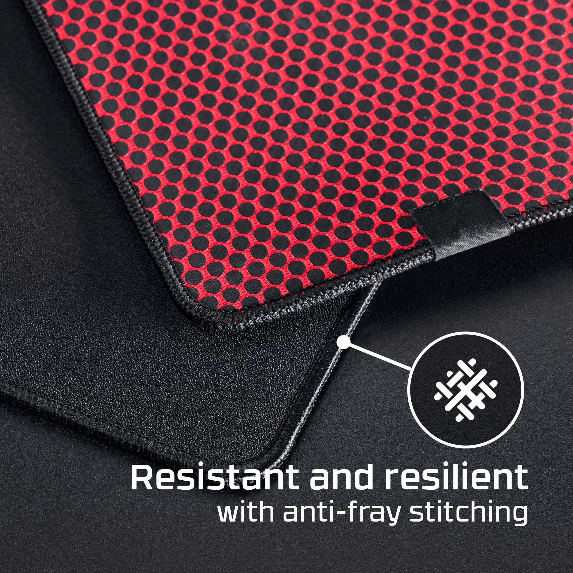 HyperX Pulsefire Mat – podkładka pod mysz do gier – rozmiar XL – precyzyjna powierzchnia z tkaniny – szwy przeciwpoślizgowe – gumowa podstawa