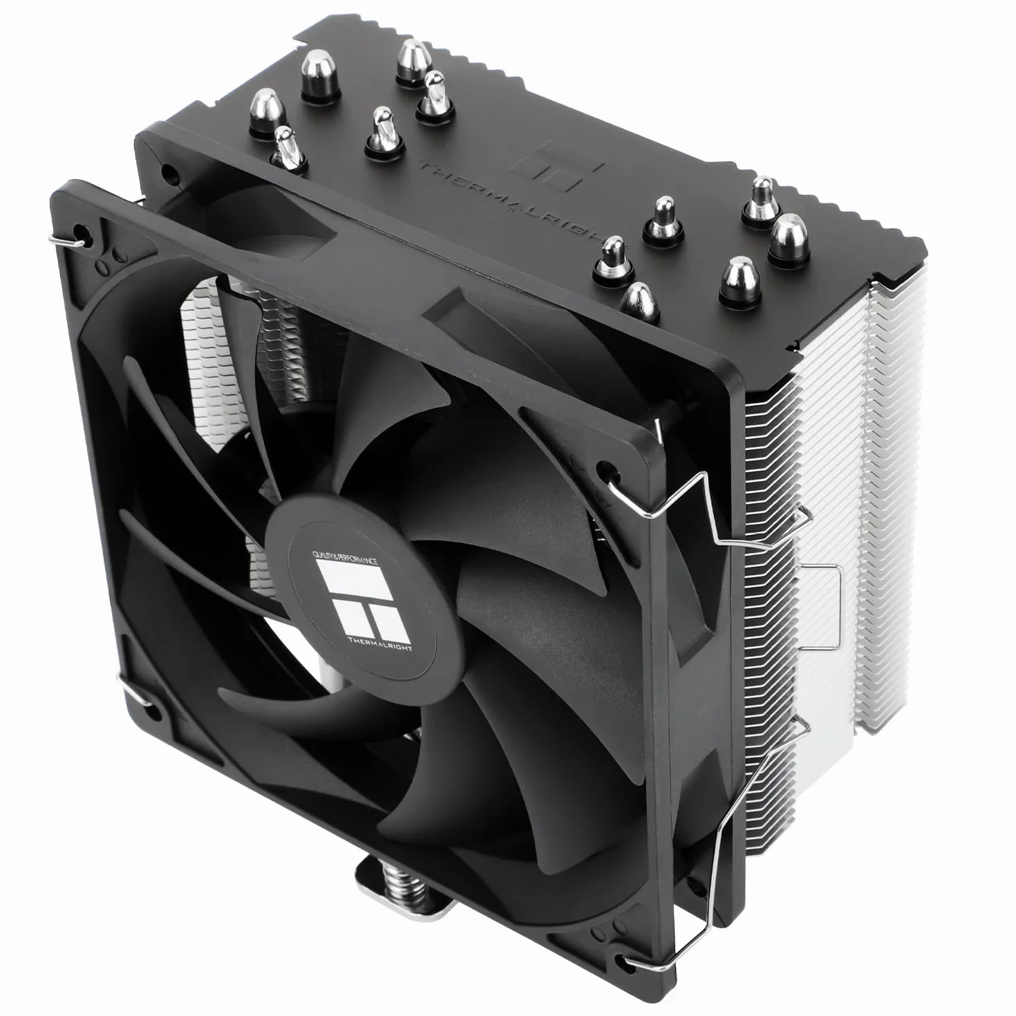 Thermalright Burst Assassin 120 SE CPU chłodnica powietrza, 6 rur cieplnych, TL-C12C PWM, 1550 RPM, AM4/AM5/Intel LGA1851/1700/1150/1200