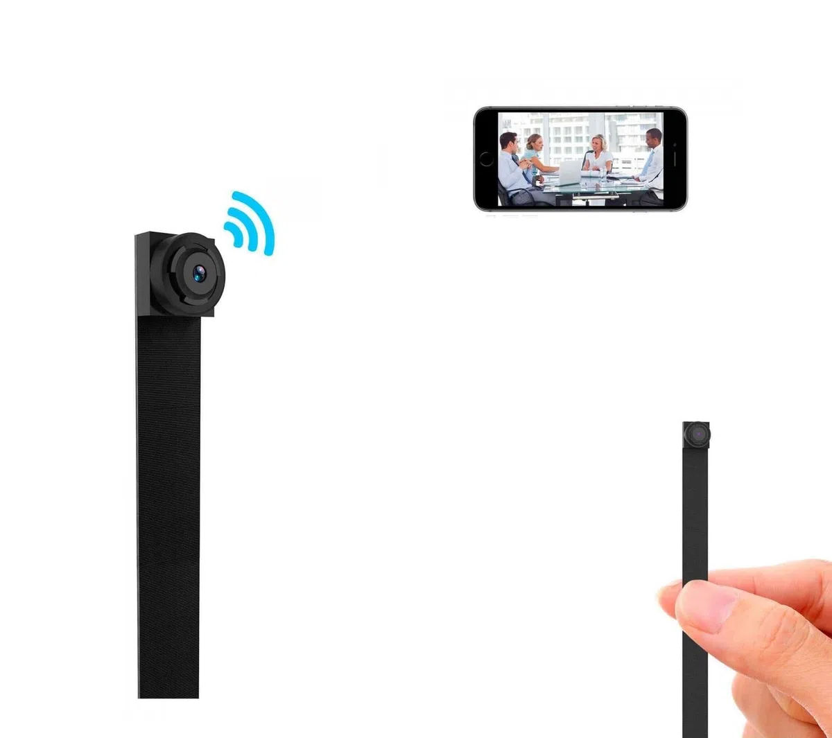 tempo di saldi Hidden Spy Micro Camera HD Wi-Fi nagrywanie i przesyłanie audio i wideo