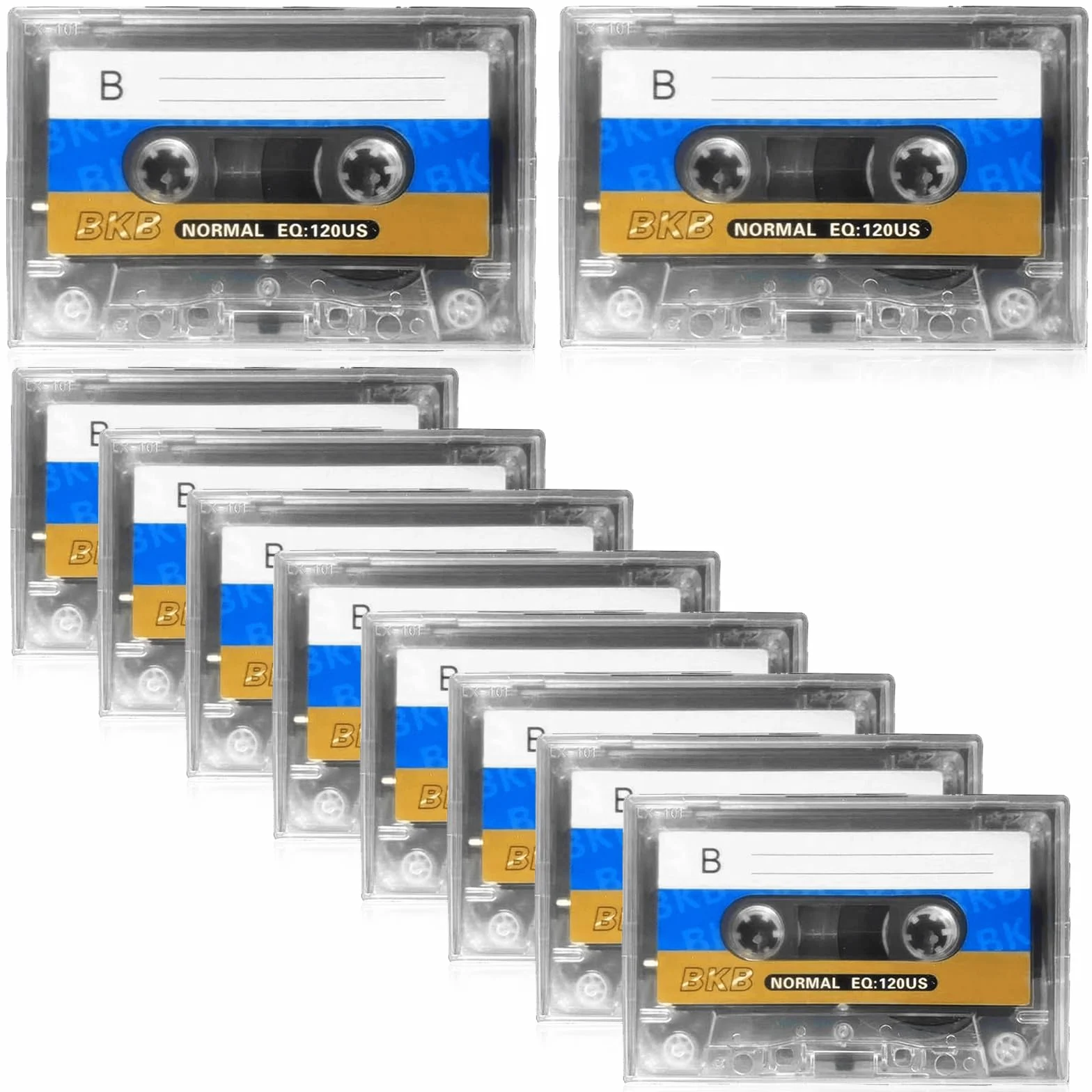 Kasety audio 90 min Empty Cassette Tapes puste kasety do muzycznych nagrań z redukcją szumów