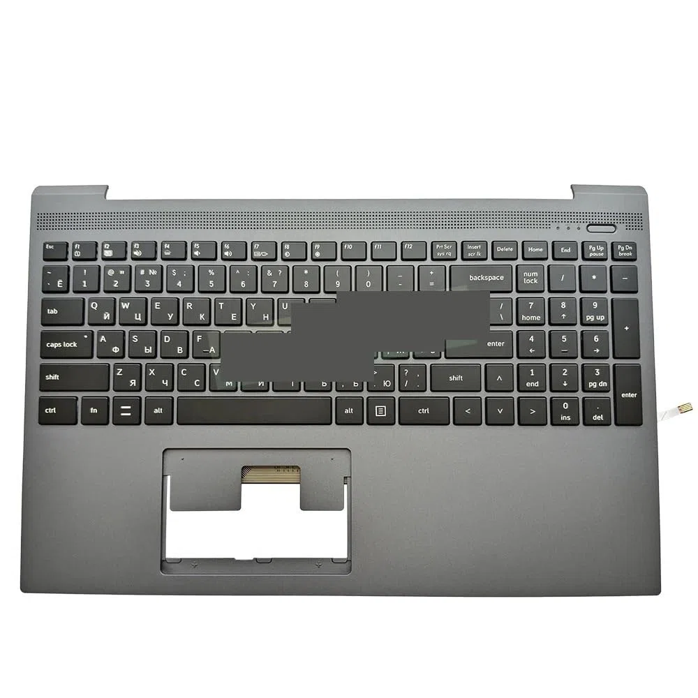 Klawiatura podświetlana, podpórka pod nadgarstki, obudowa górna do laptopa Vaio FE15 VJFE54F11X VJFE54F11X-B0211H PRIDE+K4413 MB3424013(RU gray C cover)
