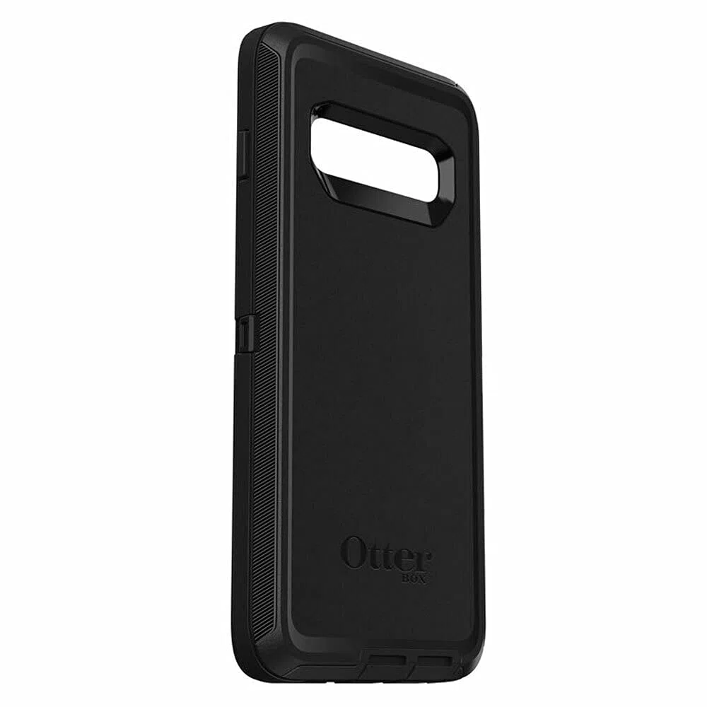 OtterBox Defender Etui do Galaxy S10, Odporne Na Wstrząsy i Upadki, 4 Razy Przetestowane Zgodnie ze Standardami Wojskowymi, Czarne