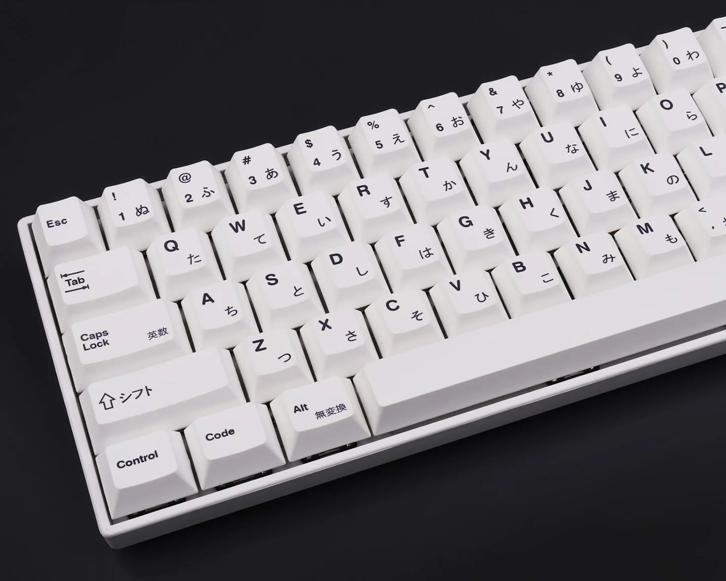 Gliging 135 Keys PBT Japanese Keycaps Cherry Profile DYE-Sub White Theme Minimalist Style Suitable for Mechanical Keyboard