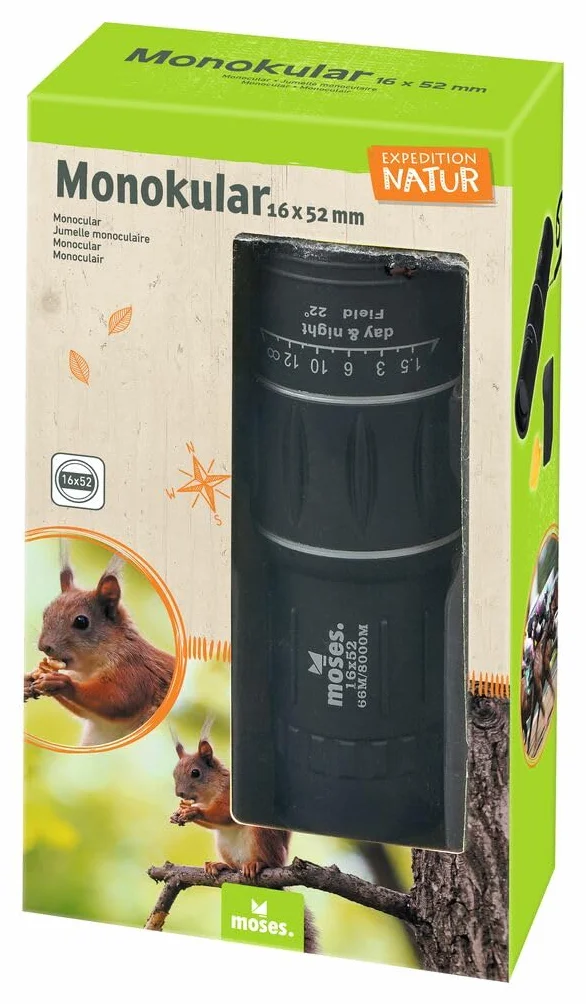 Moses 9771 Expedition monokular naturalny 16x powiększenie