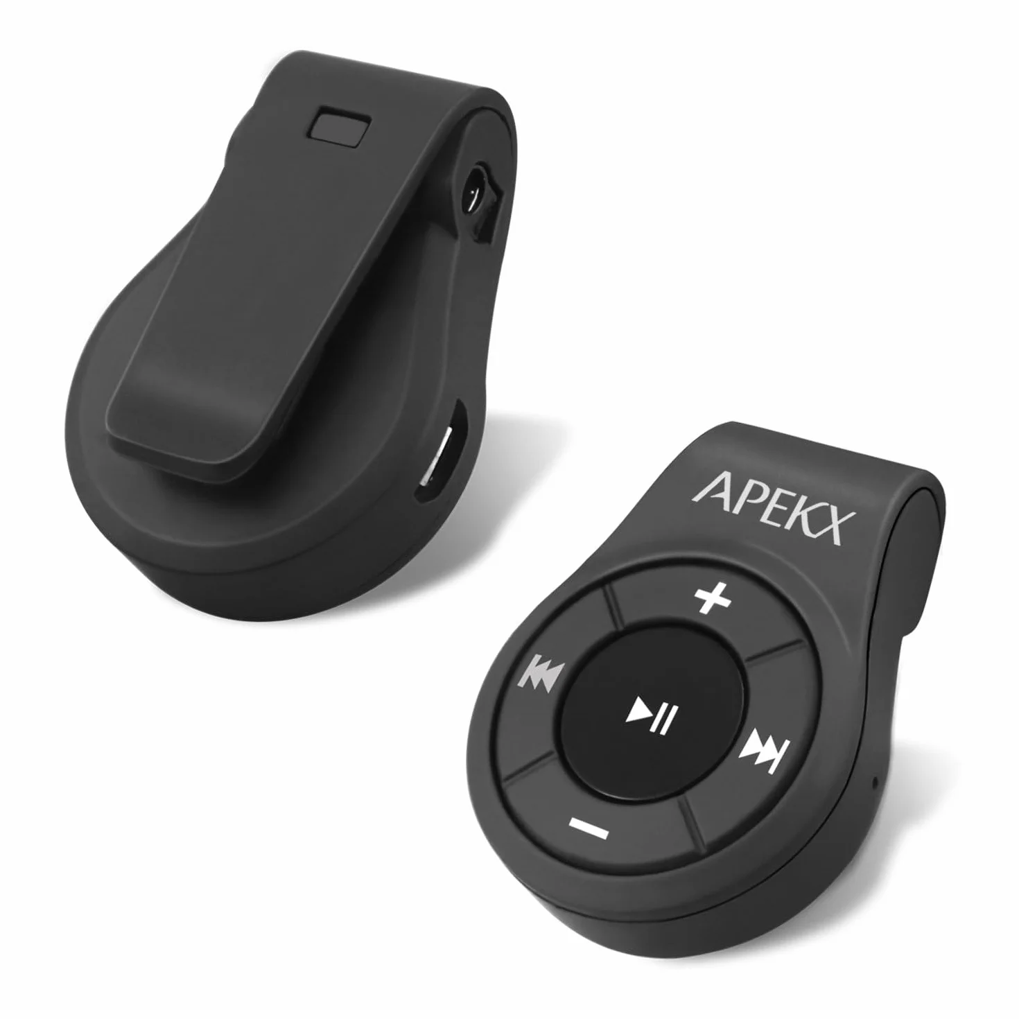 APEKX Adapter audio Bluetooth do zestawu słuchawkowego, głośnika, odbiornika bezprzewodowego z mikrofonem do rozmów głośnomówiących i muzyki
