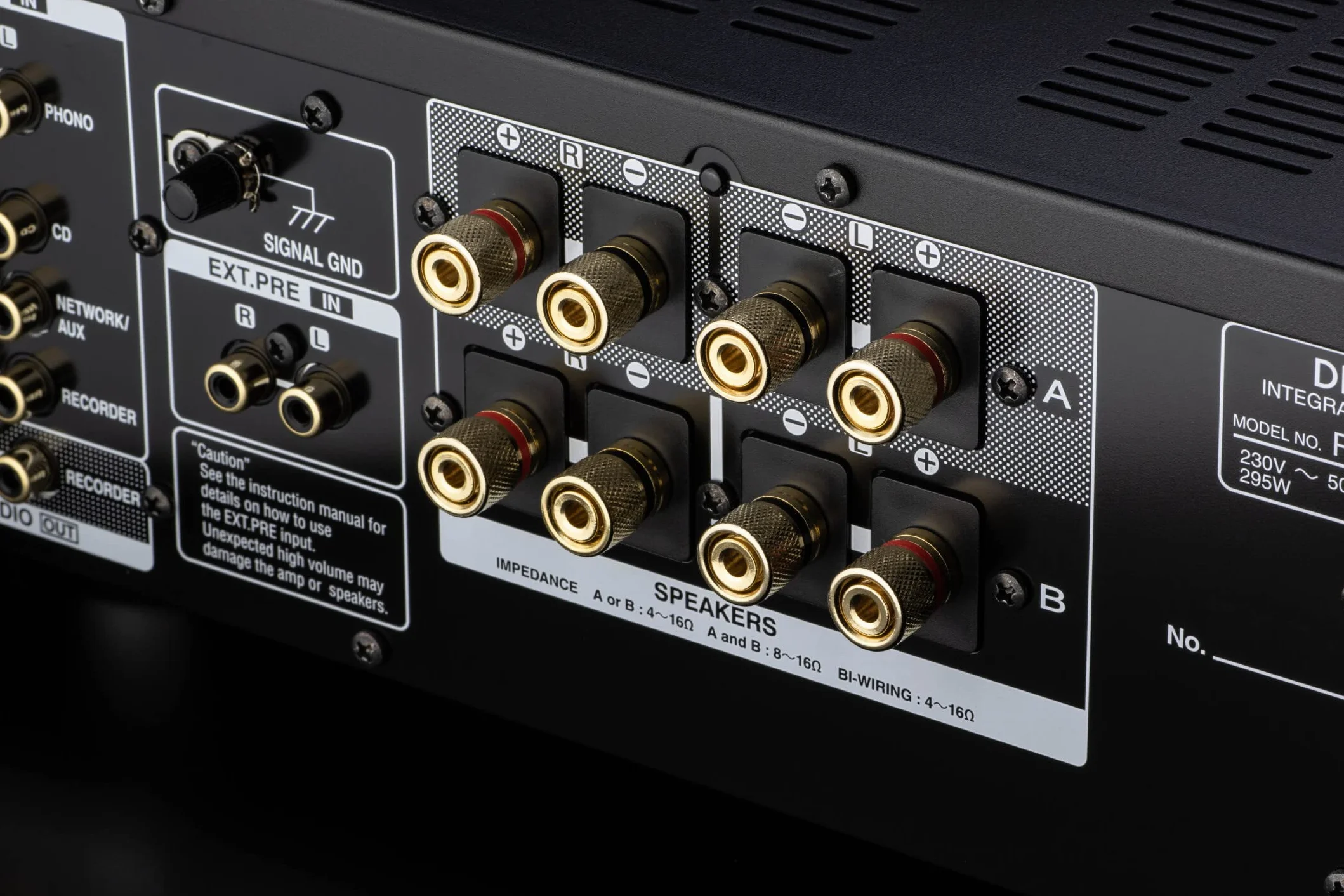 Denon PMA1700NE schwarz Głośnik Bluetooth, Czarny, 2 x 140W
