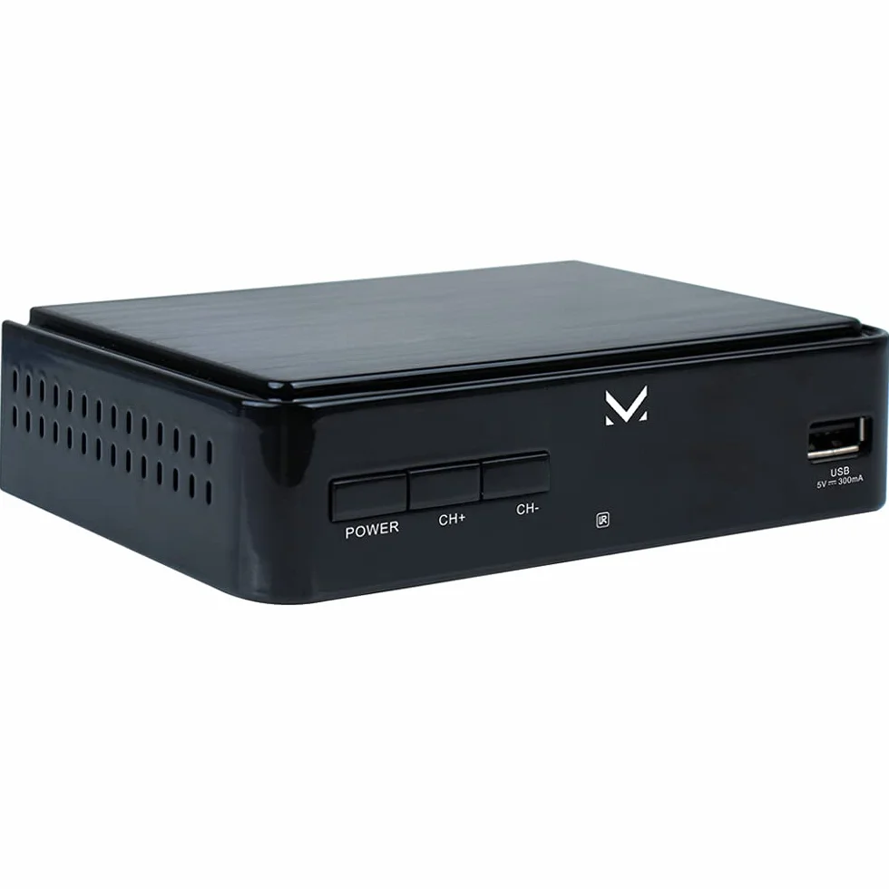 Decoder Digitale (Dec-665Hd) Terrestre Dvd-T-T2 Hdmi Usb Hevc Main 10