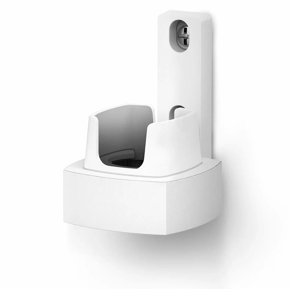 Uchwyt ścienny Linksys Velop WHA0301 – uchwyt do routera systemu WLAN Wi-Fi Velop – do węzłów trójpasmowych i dwupasmowych – 1 szt., biały