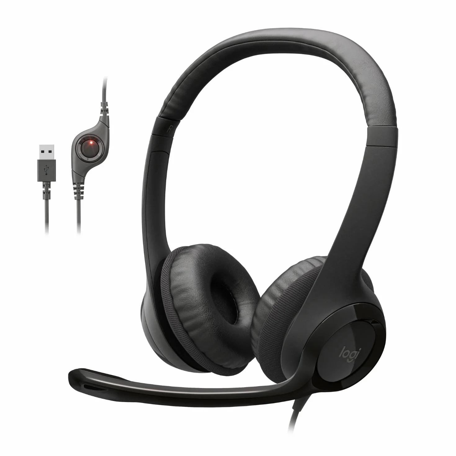LOGITECH H390 USB zestaw słuchawkowy