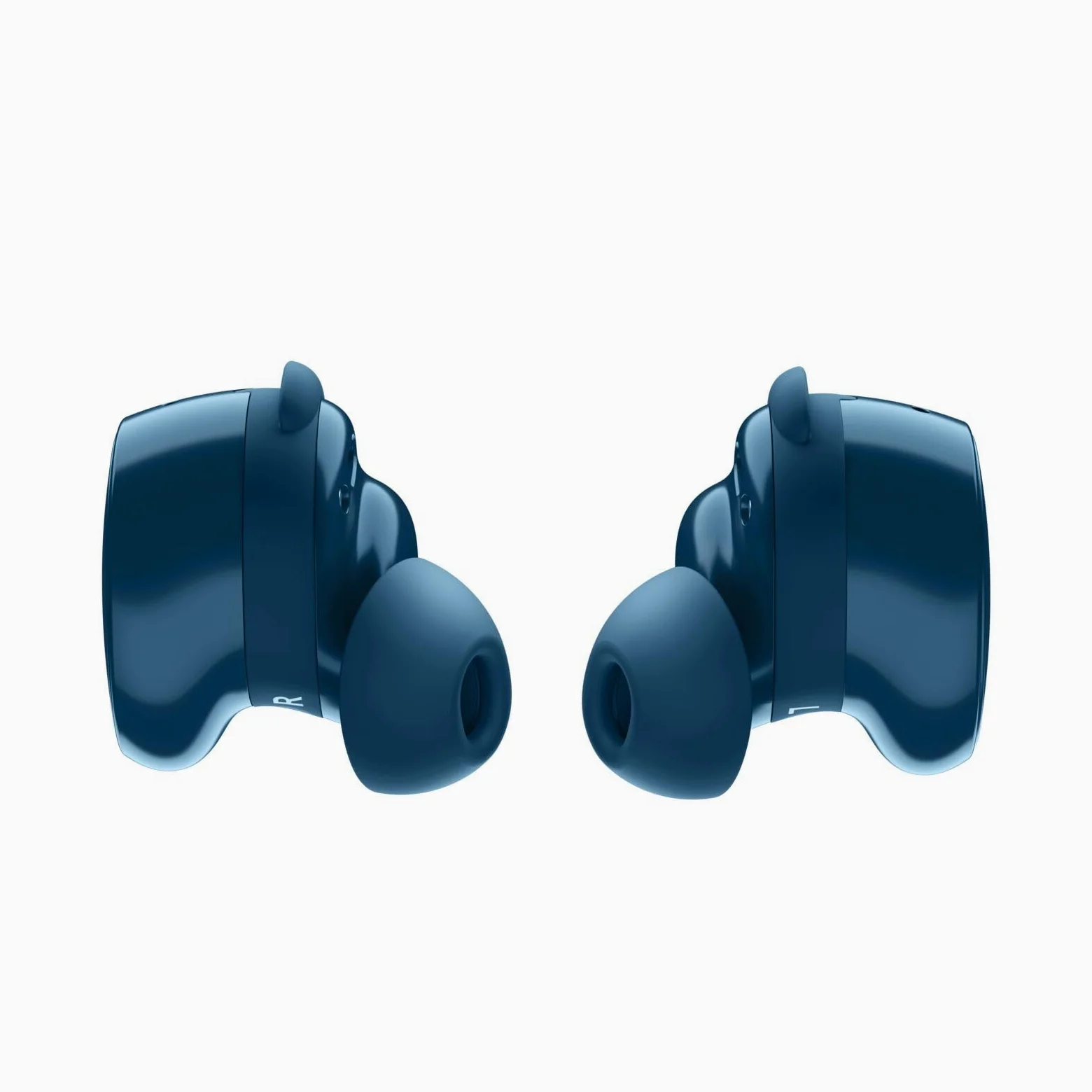 Bose QuietComfort bezprzewodowe słuchawki douszne z redukcją szumów, Lifestylowe słuchawki douszne Bluetooth z aktywną redukcją szumów, Do 8,5 godziny pracy na jednym ładowaniu, szaroniebieskim