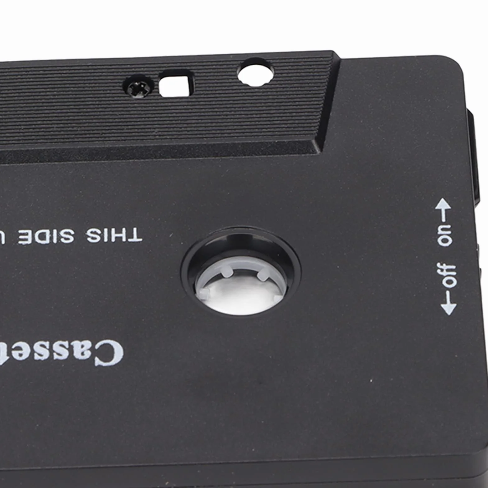Adapter Kasetowy Bluetooth PUSOKEI do Samochodu z Stereo Audio, Bezprzewodowy Adapter Kasetowy na Aux, dla Telefonów Komórkowych, Tabletów, Radia Samochodowego, Odtwarzaczy MP3