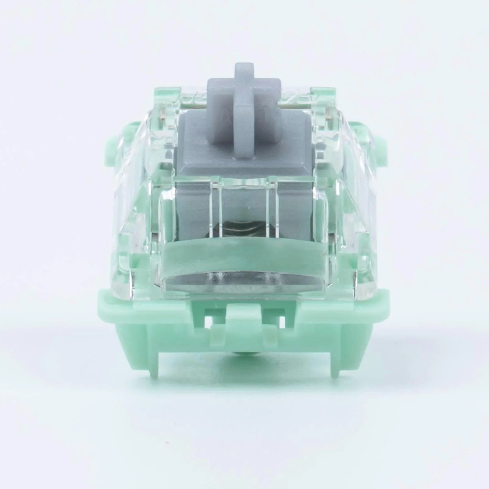 Gateron Jade 3.0 Srebrne przełączniki, 3-pinowe 45gf liniowe/wsmarowywane/podwójne sprężyny dla klawiatury mechanicznej (srebrne, 36 szt.)
