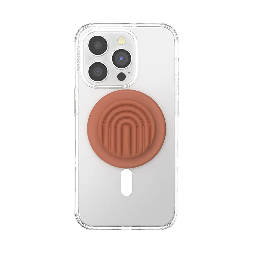 PopSockets PopGrip do MagSafe, magnetyczny uchwyt i podstawka do telefonu, wymienna góra, bezpieczny uchwyt do iPhone'a MagSafe, podpórka do oglądania bez użycia rąk, kompatybilna z bezprzewodowym