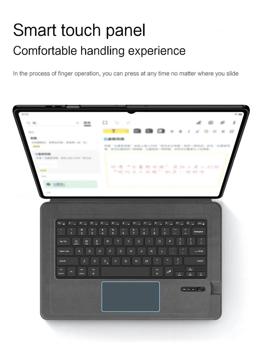 Etui na klawiaturę kompatybilne z Samsung Galaxy Tab S11 Ultra 5G 37.1 cm 2025 SM-X930/X936B, smukła obudowa bezprzewodowa klawiatura Tab S11 Ultra 37.1 cm tablet (układ klawiatury QWERTY