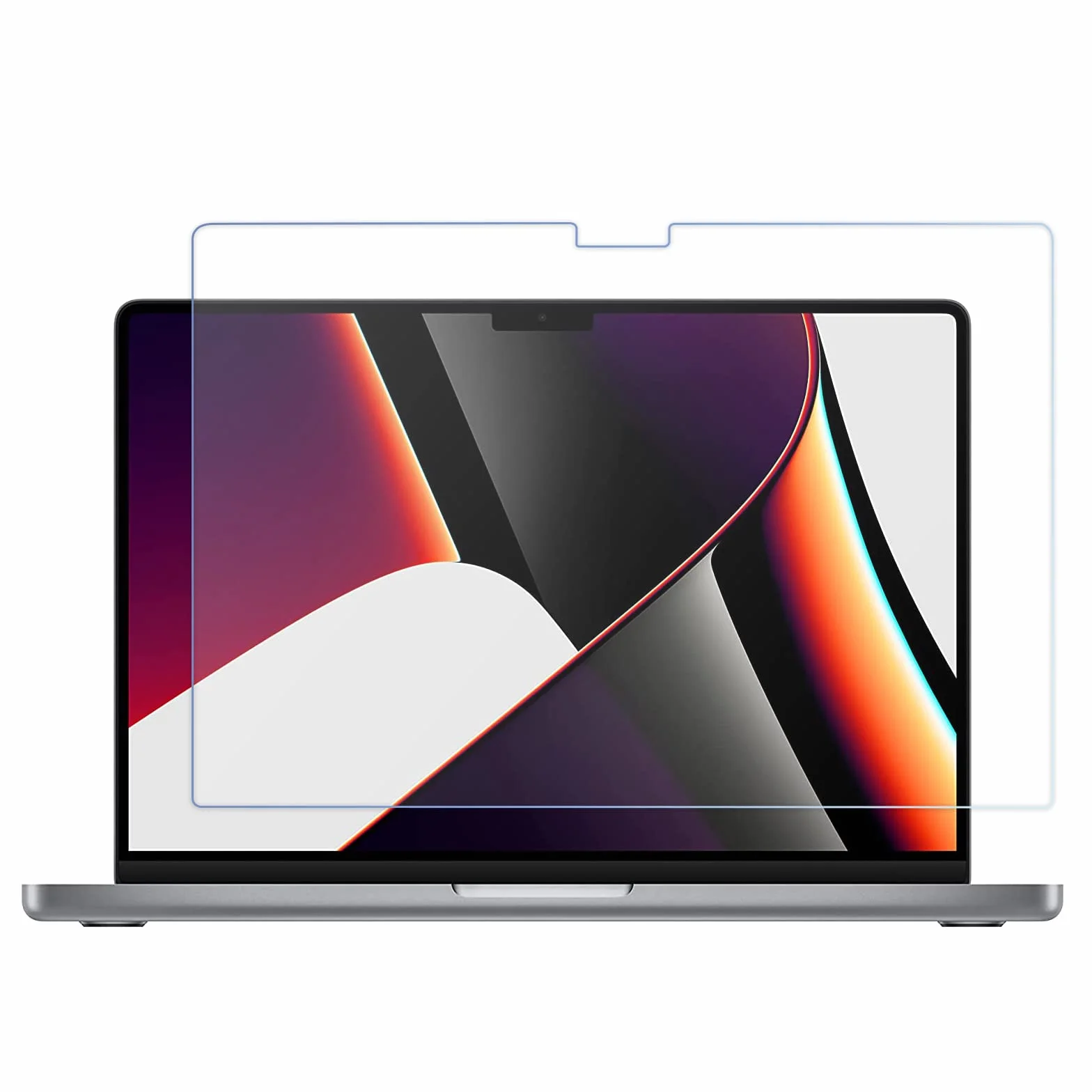 ProCase Szkło 9H do MacBook Pro 16" M2 2023 / M1 Pro / M1 Max 2021, folia ochronna na wyświetlacz szkło hartowane