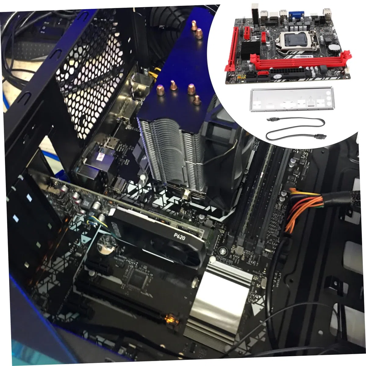 Płyta Główna Podwójna Płyta Główna Komputera Czarna Płytka Pcb