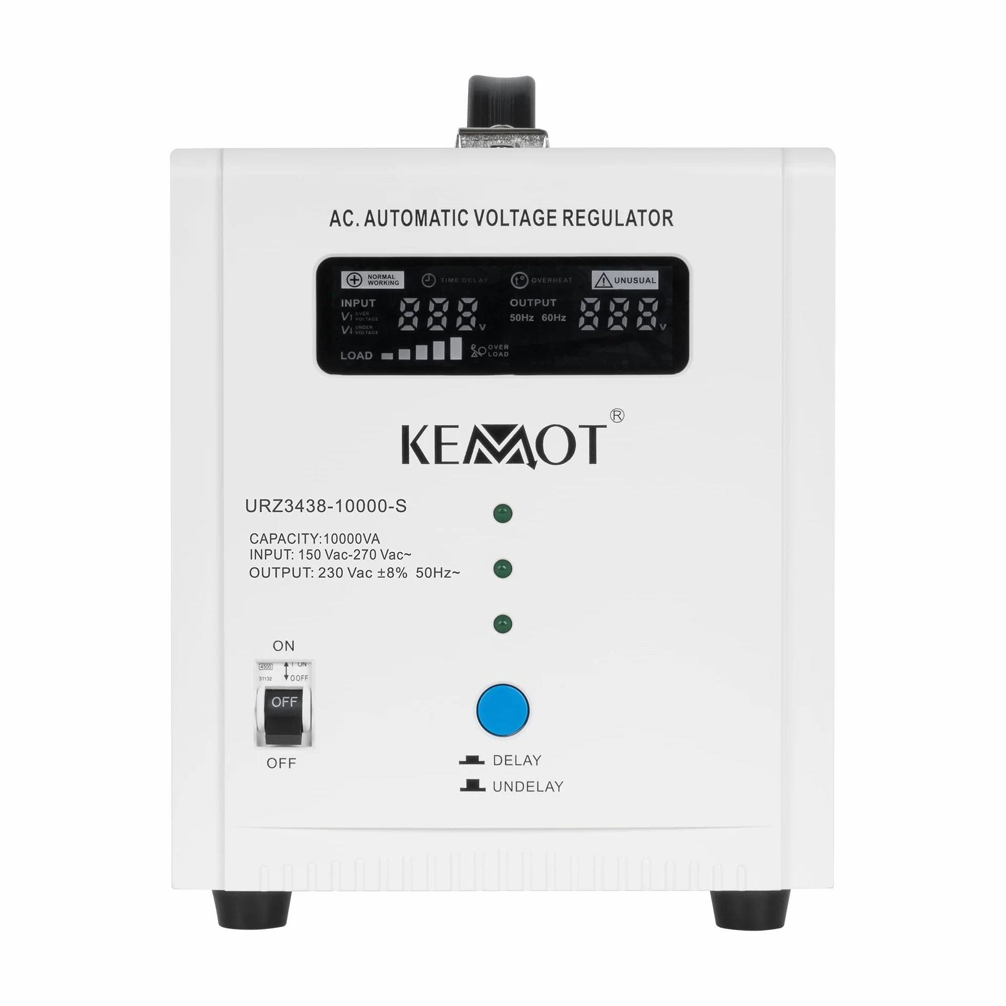 Kemot Automatyczny Stabilizator Napięcia SER-10000-S Precyzja 8% URZ3438-10000-S
